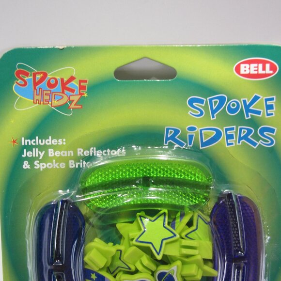 Bell Spoke Hedz Spoke Riders w/ Jelly Bean Reflectors for Bike - NEW - Picture 2 of 7